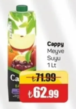 Cappy Meyve Suyu 1 Lt