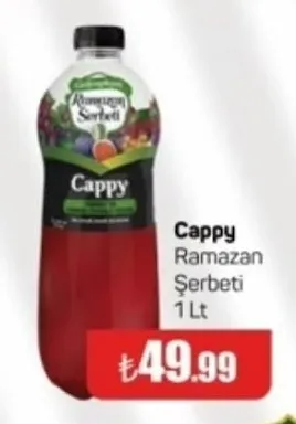 Cappy Ramazan Şerbeti 1 Lt