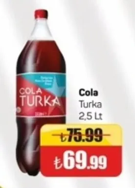 Cola Turka 2.5 Lt