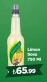 Limon Sosu 750 Ml
