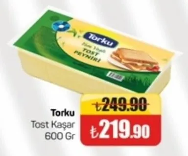 Torku Tost Kaşar 600 Gr