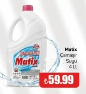 Matix Çamaşır Suyu 4 Lt