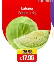 Lahana Beyaz 1 Kg