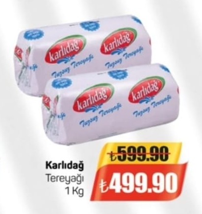 Karlıdağ Tereyağı 1 Kg