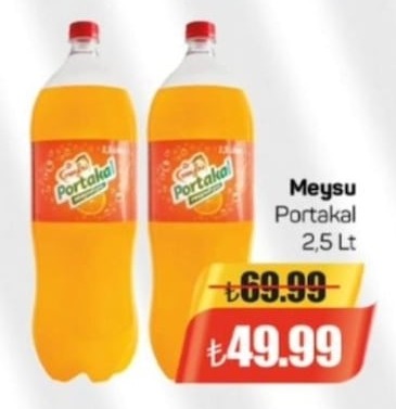 Meysu Portakal 2,5 Lt
