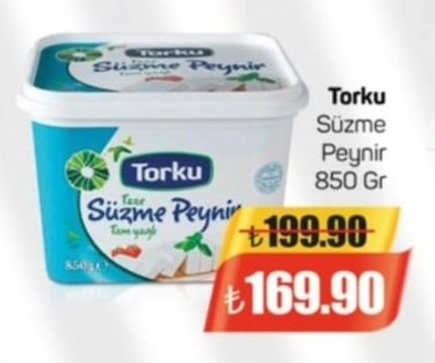 Torku Süzme Peynir 850 Gr