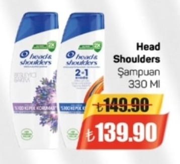 Head Shoulders Şampuan 330 Ml