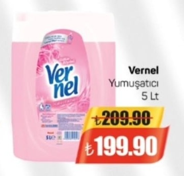 Vernel Yumuşatıcı 5 Lt