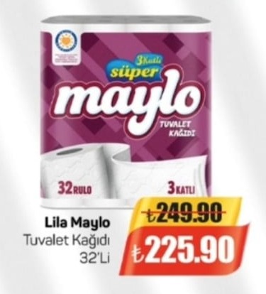 Lila Maylo Tuvalet Kağıdı 32'Li