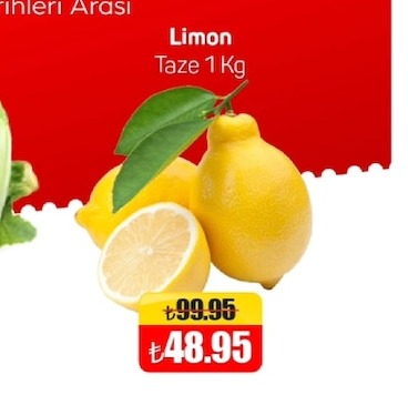 Limon Taze 1 Kg