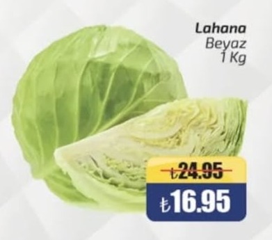 Lahana Beyaz 1 Kg