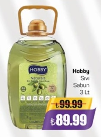 Hobby Sivi Sabun 3 Lt