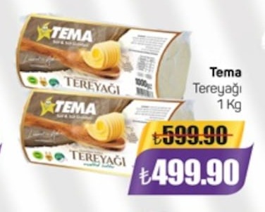 Tema Tereyağı 1 Kg