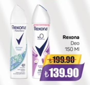 Rexona Deo Shower Fresh & Antibakteriyel Lilyum 150Ml