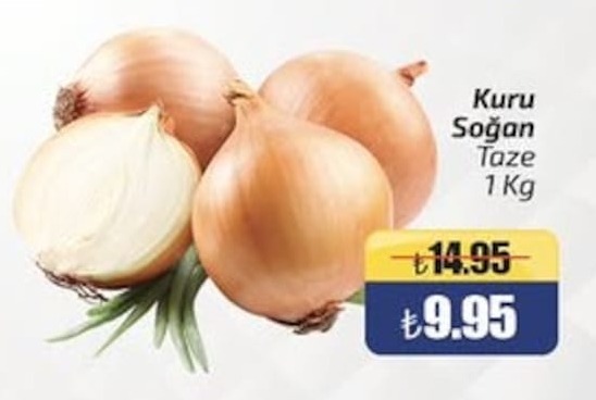 Kuru Soğan Taze 1 Kg