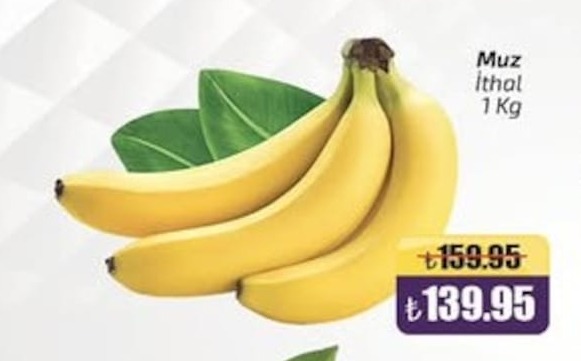 Muz İthal 1 Kg