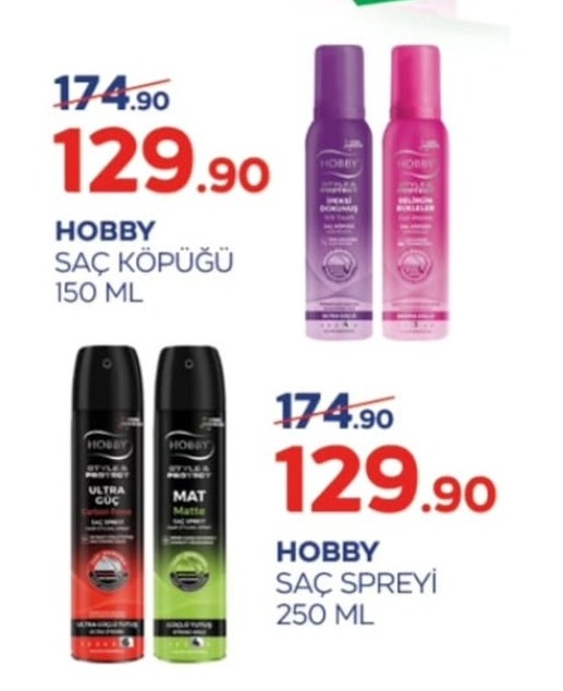Hobby Saç Köpüğü 150 Ml