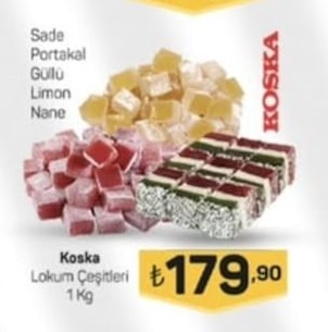 Koska Lokum Çeşitleri 1 Kg