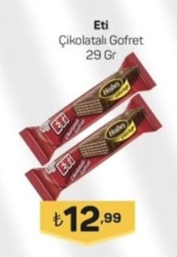Eti Çikolatalı Gofret 29 Gr