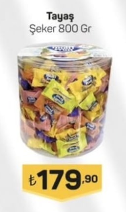 Tayaş Şeker 800 Gr