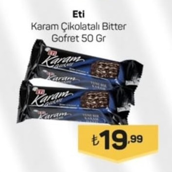 Eti Karam Gofrt 50 Gr