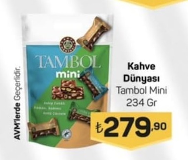 Kahve Dünyası Tambol Mini 234 Gr
