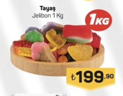 Tayaş Jellibon 1 Kg