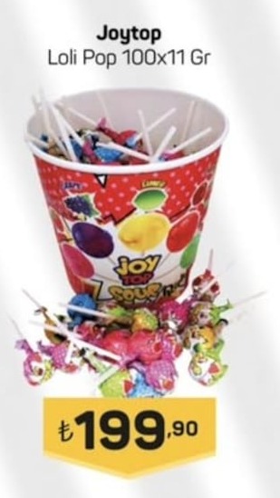 Joytop Loli Pop 100X11 Gr