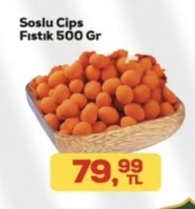 Soslu Cips Fıstık 500 Gr