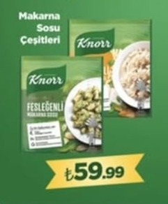 Knorr Makarna Sosu Çeşitleri