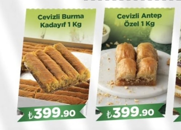 Cevizli Kadayıf 1 Kg