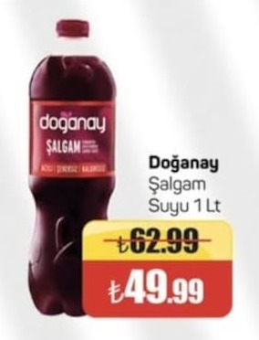 Doğanay Şalgam Suyu 1 Lt