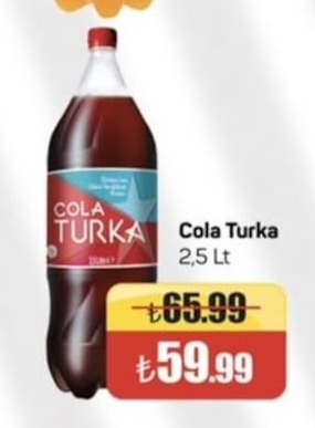 Cola Turka 2,5 Lt