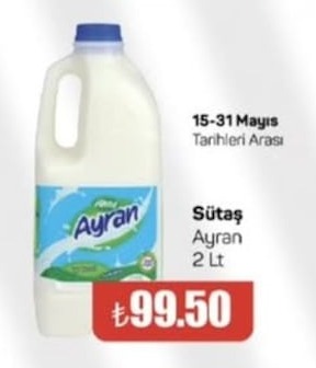 Sütaş Ayran 2 Lt