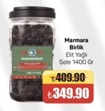 Marmara Birlik Elit Yağlı Sele 1400 Gr