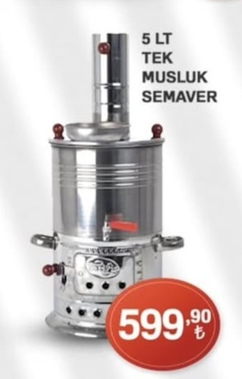 5 Lt Tek Musluk Semaver