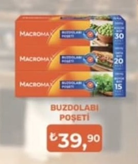 Macromax Buzdolabı Poşeti