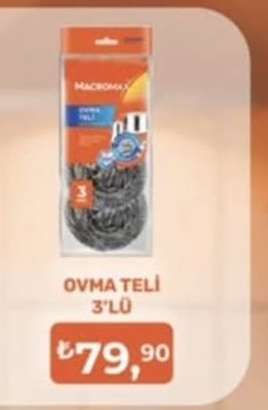 Macromax Ovma Teli 3'Lü