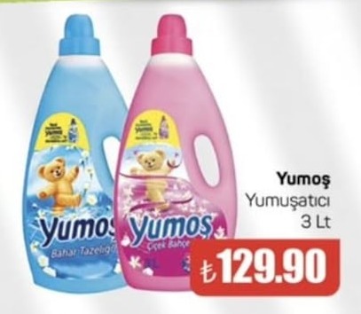 Yumoş Yumuşatıcı 3 Lt