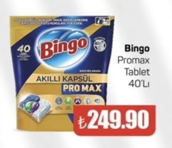 Bingo Promax Tablet 40'Li