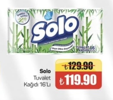 Solo Tuvalet Kağıdı 16'Li