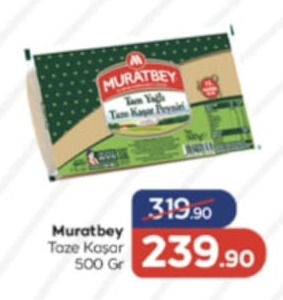 Muratbey Taze Kaşar 500 Gr