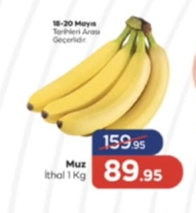 Muz Ithal 1 Kg