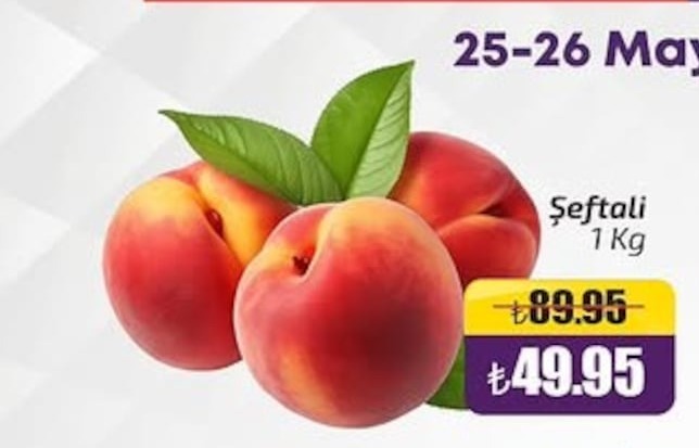Şeftali 1 Kg