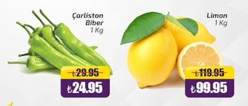 Çarlston Biber 1 Kg