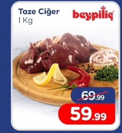 Taze Ciğer 1 Kg