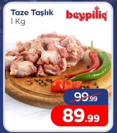 Beypiliç Taze Taşlık 1Kg
