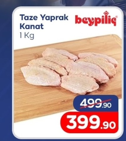 Beypiliç Taze Yaprak Kanat 1Kg