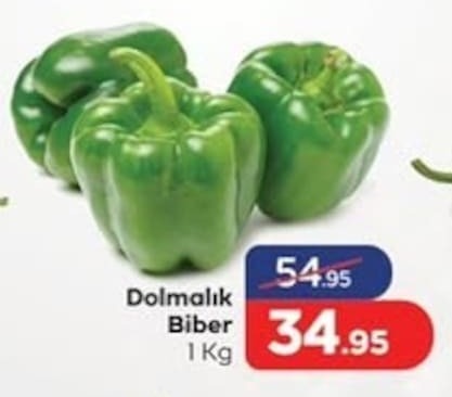 Dolmalık Biber 1 Kg
