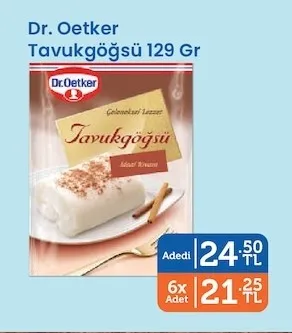 Dr. Oetker Tavukgöğsü 129 Gr